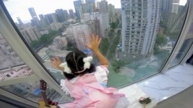 【跨年甄选 极品萝莉】超幻3D视觉爆操双马尾洛丽塔女友喵喵 抓着双马尾疯狂输出 爆精内射 男友视角