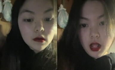 【女大学生宿舍】，封校中，深夜偷拍室友，厕所换洗的内裤，爬下床换衣服，月经期间骚逼和大奶子