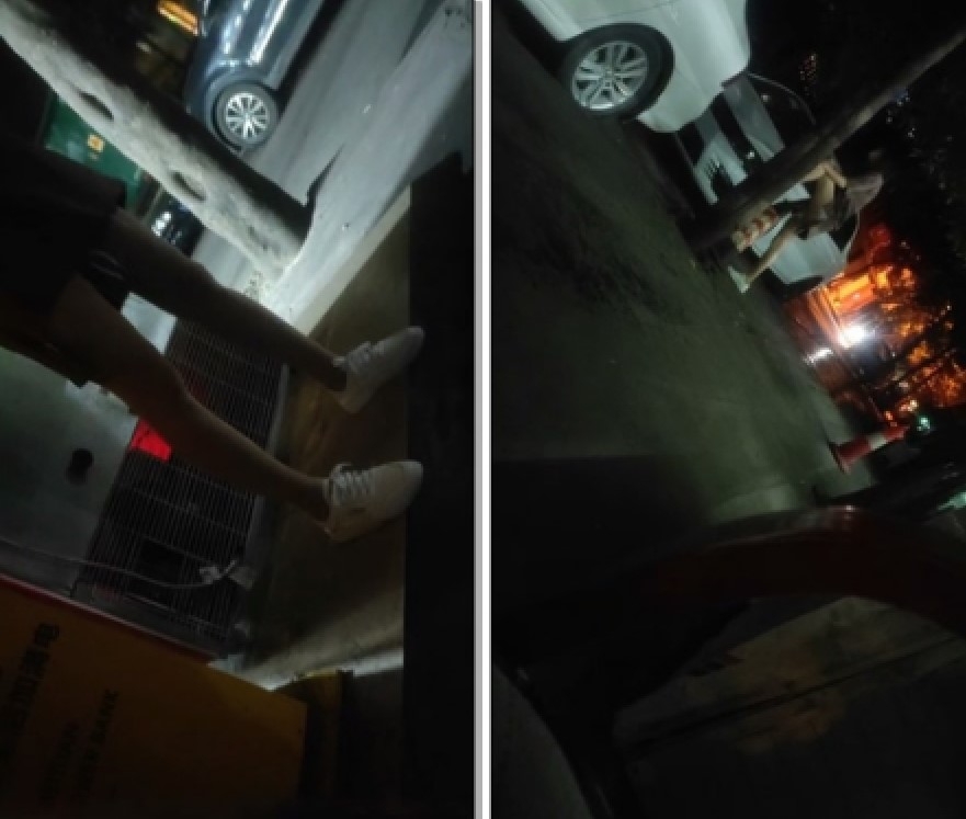 【持有无套内射执照】，夏季的街头，美腿无数，漂亮00后年轻妹子，逼逼特写，做到一半还有路过的