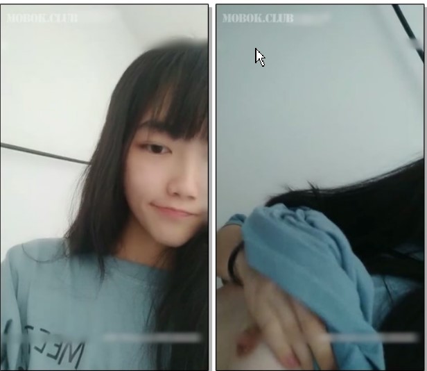 高顔值齊劉海大一學生妹周末沒課在寢室床上大膽紫薇,隔著床簾,室友都在玩手機,真刺激