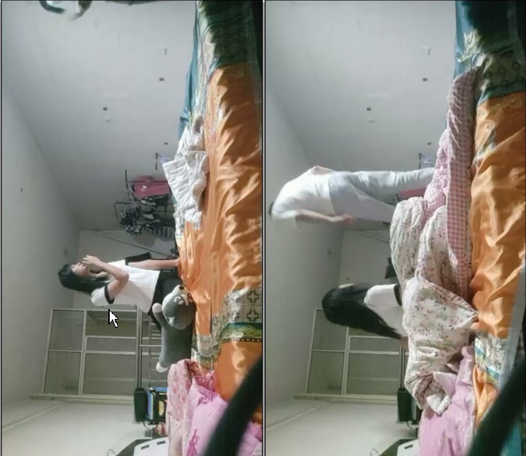 【大内密探008】，懵懂少年偷拍18岁女友，极品娇嫩胴体，一直疲软无怨无悔吹硬插入