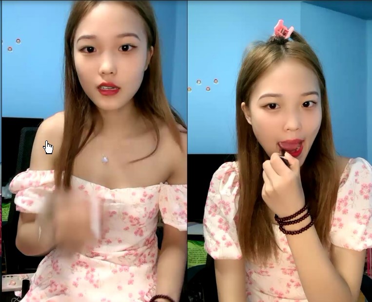 20岁新人小姐姐！大红唇甜美活泼！脱掉小背心，贫乳小奶子，掰穴特写看洞洞，苗条身材展示