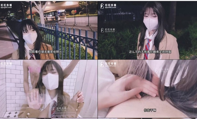 扣扣傳媒 QQOG009 約炮COS麻衣的學生妹 小敏兒