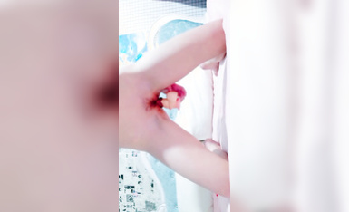 巨乳蘿莉主播@噴水蘿莉(把你吃掉)尺度福利秀 第二彈 (1)