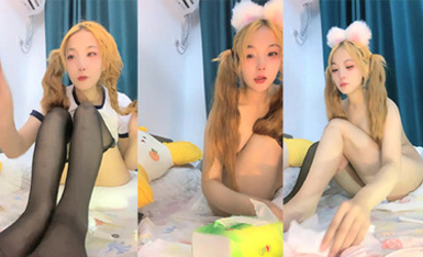 和幾個舔狗線下見面，火鍋店內開干，【喬寶快噴啊】，廁所大炮，酒吧和戶外自慰噴水，真是膽大包天 (6)