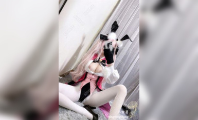 粉嫩蘿莉@小青茗之玉藻前兔女郎 (1)