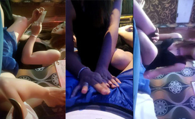 ♈ ♈ ♈ 【新片速遞】2023.8.14，【凱迪拉克探花】，商K達人，19歲小妹妹來陪唱，談人生聊男女，使出抓奶龍爪手，奶頭粉嫩完美