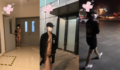 露出系福利姬@冰雪被融化 - 商場行走