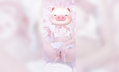 可爱学妹cos自慰视频