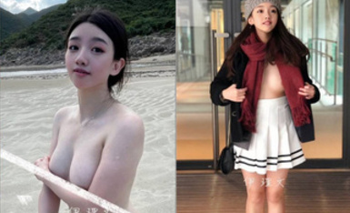 露臉才是王道！人不可貌相清純白皙無毛美鮑愛露出少女【伊理文】訂閱，大街超市商場景區各種人前露出 合集（2）