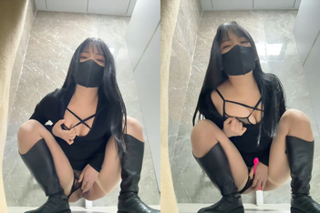 長腿黑絲公廁女神 Asia-Lynn 21小時合集 (29)