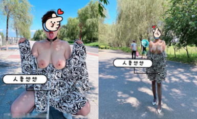 萬人求檔極品人妻，推特超頂身材巨乳反差婊【想想】最新訂購私拍，戶外露出調教野戰非常騷，母狗屬性拉滿 (6)