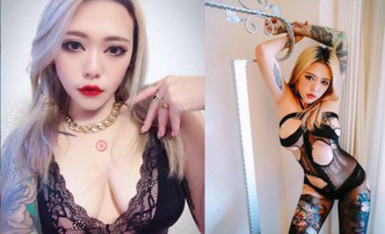 《台灣情侶泄密》萬人追蹤的知名平面模特兒【miya_tang323】私下卻是喜歡SM的母狗（1）