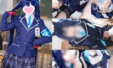 Blue Archive Celica Cosplaying  multiple orgasm mating sex