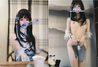 可御姐可蘿莉頂級女神〖姜兔兔〗你的女神我的母狗~小母狗越是被羞辱越喜歡，被大雞巴爸爸頂穿 (1)