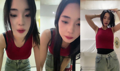 灬超級漂亮！【燦爛冬瓜】極品學妹~道具摳穴自慰~雙女御姐~全裸騷舞~爽死了~! (25)