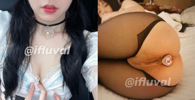 最新10月精品！推特愛健身的翹臀大妞，D奶女神【子柒學姐ifluval】福利，毒龍啪啪像母狗一樣被調教 (2)