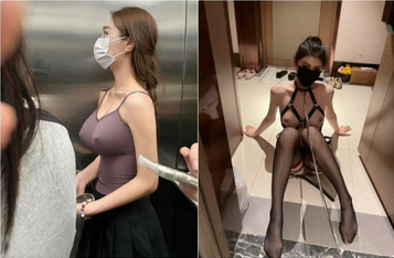 淫盪反差性感女神『退役魔法少女』露出 3P 野戰潮噴，窮人高高在上的女神 富人的肉便器玩具，外表多清純靚麗私下就多反差 (1)