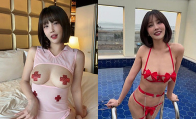 韓國頂級名媛反差婊「sunwall95」OF露臉性愛私拍 極品女神淪落男主性奴母狗【第一彈】 (23)