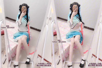 推特極致反差蘿莉【小靈醬】自摸插穴 BB超粉嫩 各種COS合集 (8)