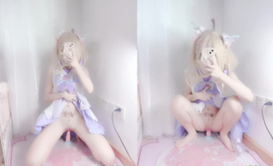 推特極致反差蘿莉【小靈醬】自摸插穴 BB超粉嫩 各種COS合集 (14)