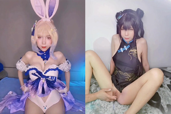 【12月新品】，可鹽可甜，百變福利姬，Onlyfans露臉嫩妹【lmusicl】訂閱私拍，各種COS自慰啪啪（3）