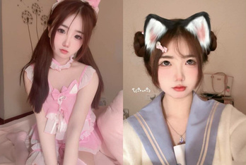 最新10月推特福利，大奶美鮑，極品可愛蘿莉嫩妹【babyandbay】有錢人的洩慾小母狗，自慰SM啪啪太嫩了 (1)