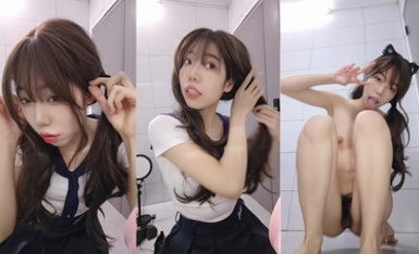 【施施】反差婊騷母狗_黑絲高跟道具狂插流白漿翻白眼！_5