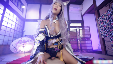 千媚狐妖｢水川老師｣ - 刺激淫語挑逗乳頭，兩片陰唇夾住肉棒生生研磨狂射這就是實力無碼