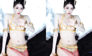 網易CC騷主播【白妖妖】土豪萬元定製騷舞。大膽露逼，道具自慰 (6)