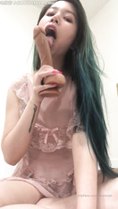 OF xailormoon 符文精神小妹自慰 高潮 淫液 肥臀 (14)