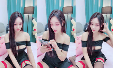 【可可甜心】高顏御姐榨精尤物，淫水泛濫直冒漿 ，黑絲足交騎乘甩奶 (5)