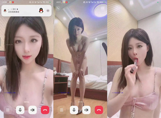 花椒主播【蠟筆】QQ一對一_美顏假雞巴自慰