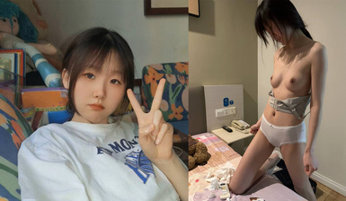 清純女大學生，顏值清純乖巧，被男友調教玩弄爆操，洗澡被拍全過程流出