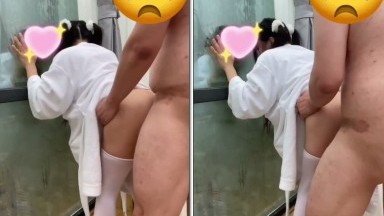 美露脸极品少女洛丽塔『喵喵』户外 03