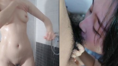 极品颜值美女为赚钱下海，今天好友过来啪啪大秀，浴室洗澡第一视角深喉