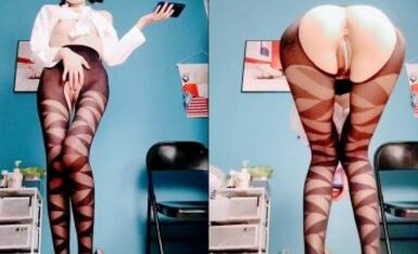 第一美腿175CM大长腿小姐姐，来大姨妈也要秀